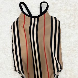 Burberry Baby Girl One Piece Swimsuit